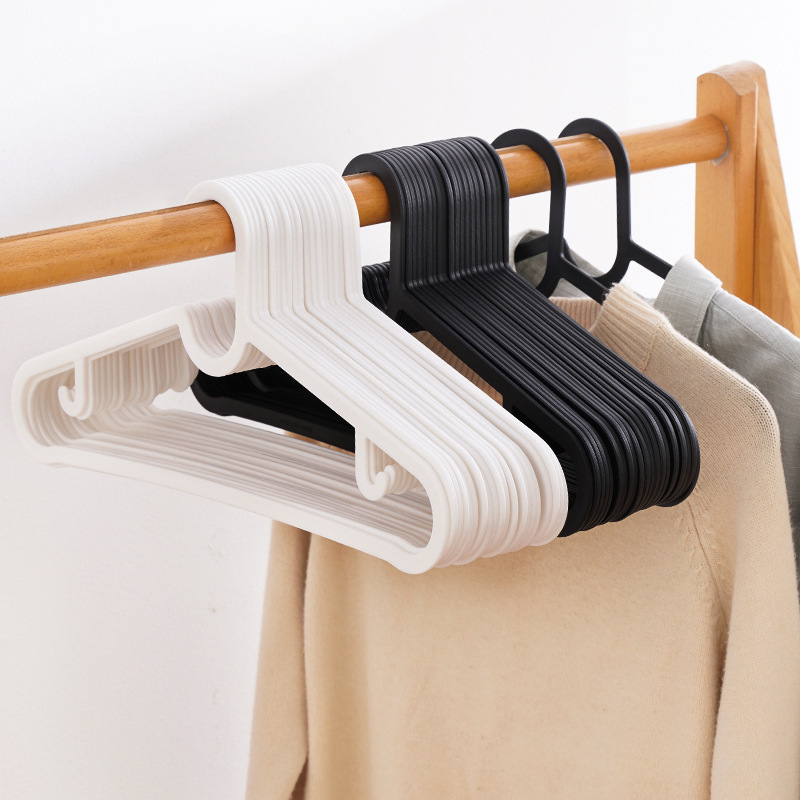Perchas para Ropa de Plástico Antideslizantes Sin Marcas para Hogar y Dormitorio image 4