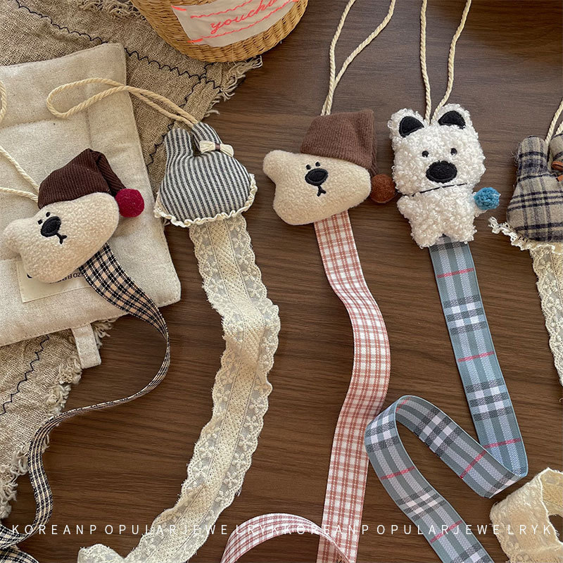 New Korean Cartoon Cute Storage Bag Children's Hairpin Decoration Hanging Belt Room Decoration Sweet Fabric Hanging Ornaments New Korean Cartoon Cute Storage Bag Children's Hairpin Decoration Hanging Belt Room Decoration Sweet Fabric Hanging Ornaments