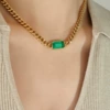 Golden glass pendant, 40, 5cm