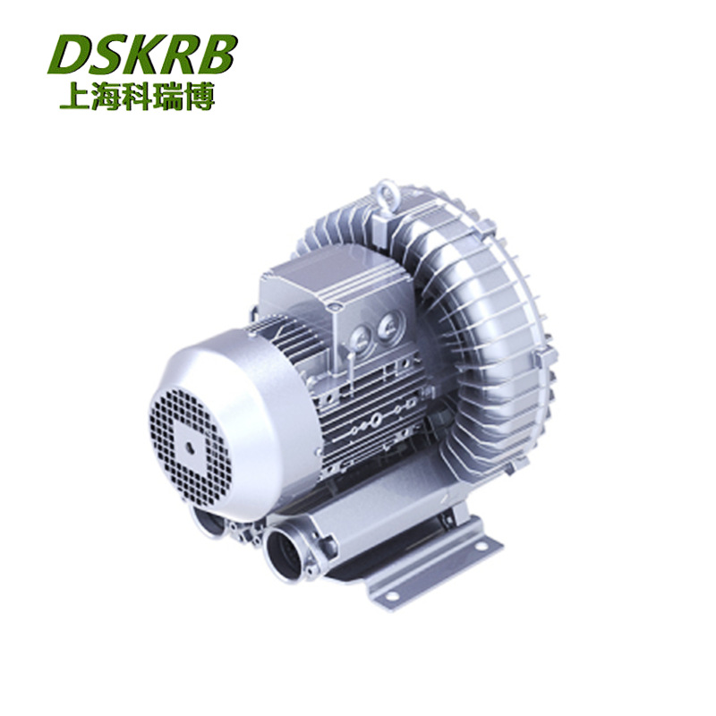 工厂供应HB-329 220v 0.75kw小功率高压鼓风机 单叶轮高压风机