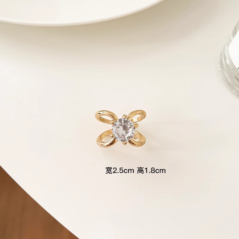 Cinturón de abrigo hebilla anudada Cachemira abrigo pin windbreaker botón fijo accesorios ropa esquina arco hebilla