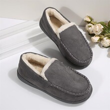 N 58823 Men's Winter Slip-On Shoes 冬季保暖棉鞋 跨境欧美