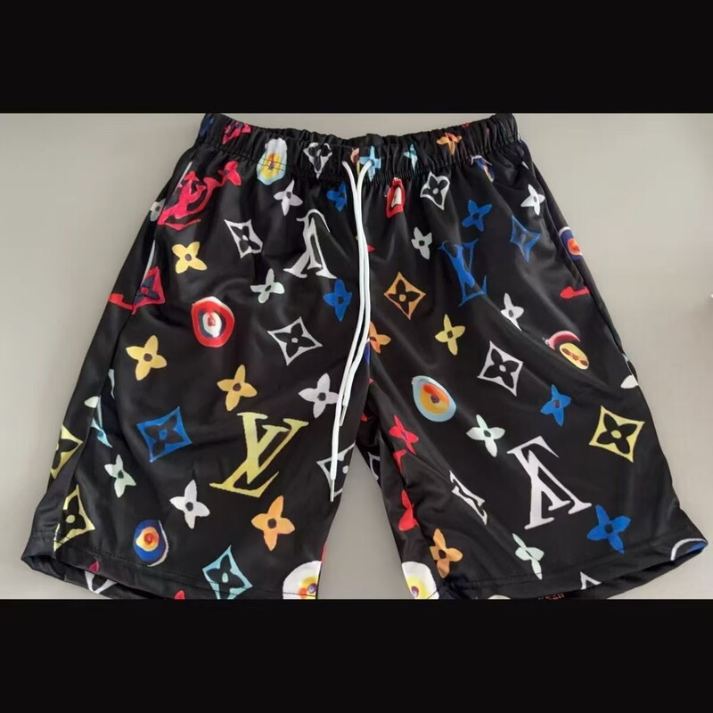 New Trendy Men's and Women's Beach Shorts, Sports Shorts, Casual Fashion Home Outdoor Swimming Shorts, American Loose Shorts