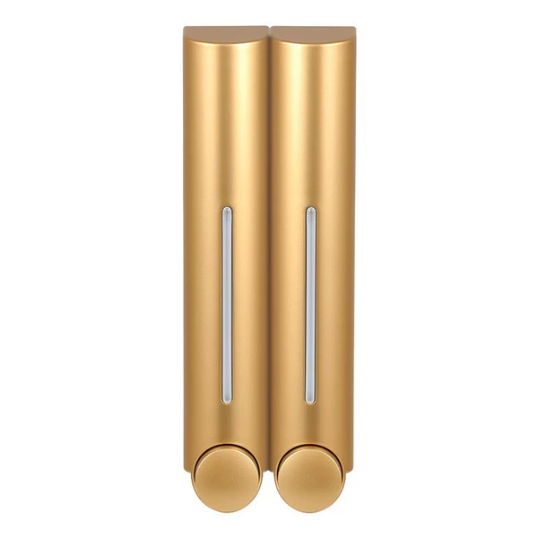 Golden double cups without nails