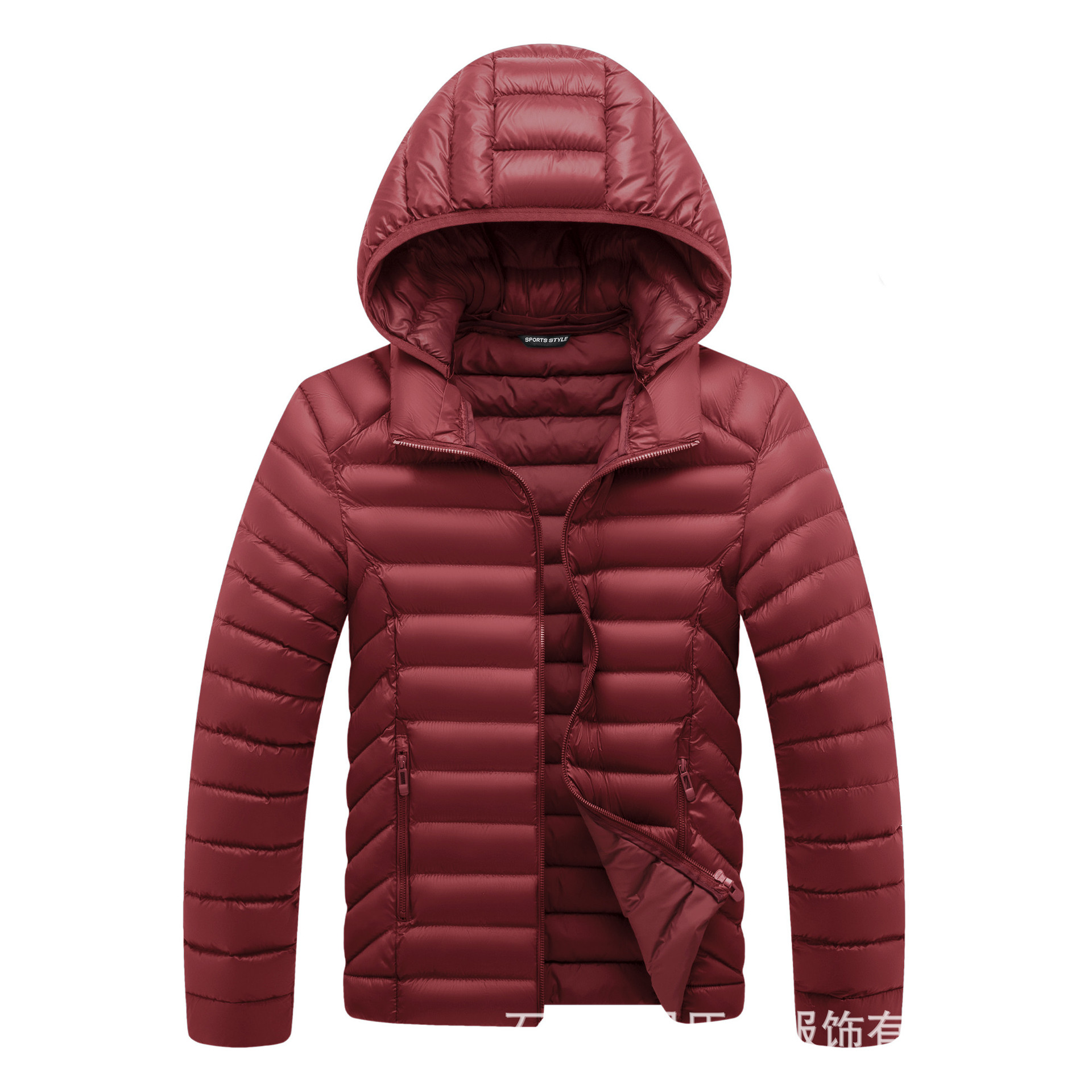 Chaqueta acolchada de algodón de invierno para hombres nuevos transfronterizos Abrigo de moda coreana con capucha desmontable chaqueta acolchada de algodón para hombres jóvenes