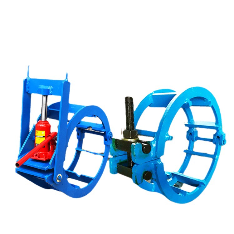 小管径快捷式管道对接器液压千斤顶消防管道对口器石油管道维修用