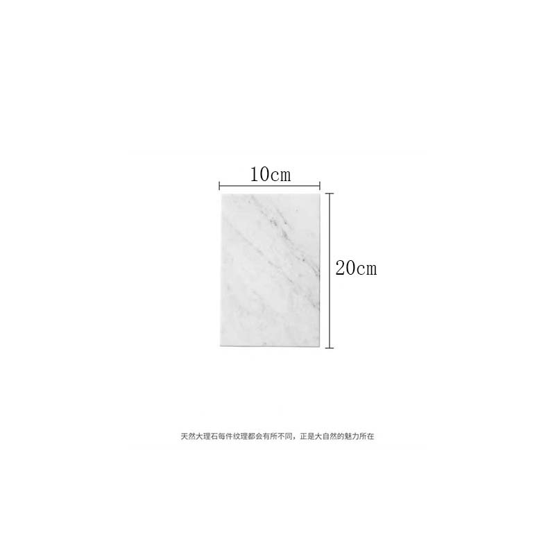 Nórdico ins estilo mármol natural bandeja hogar Mesa almacenamiento bandeja de almacenamiento de alimentos rectangular bandeja de almacenamiento de baño