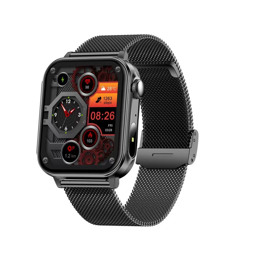 Smartwatch Mit Bluetooth Anruffunktion Herzfrequenz Und Spo2_voghion.com