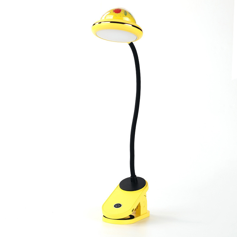 LD3086 스타 디스크 클립 테이블 램프/옐로우