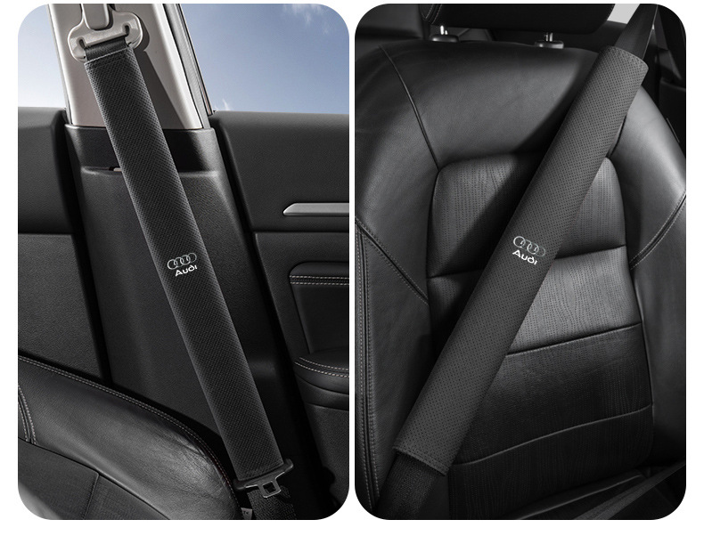 Car Seat Belt Shoulder Cover 38/50cm Extended Anti-Wear Clothing Large Truck Safety Belt Protective Cover Decoration