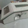 收纳跨境防尘可视收纳盒