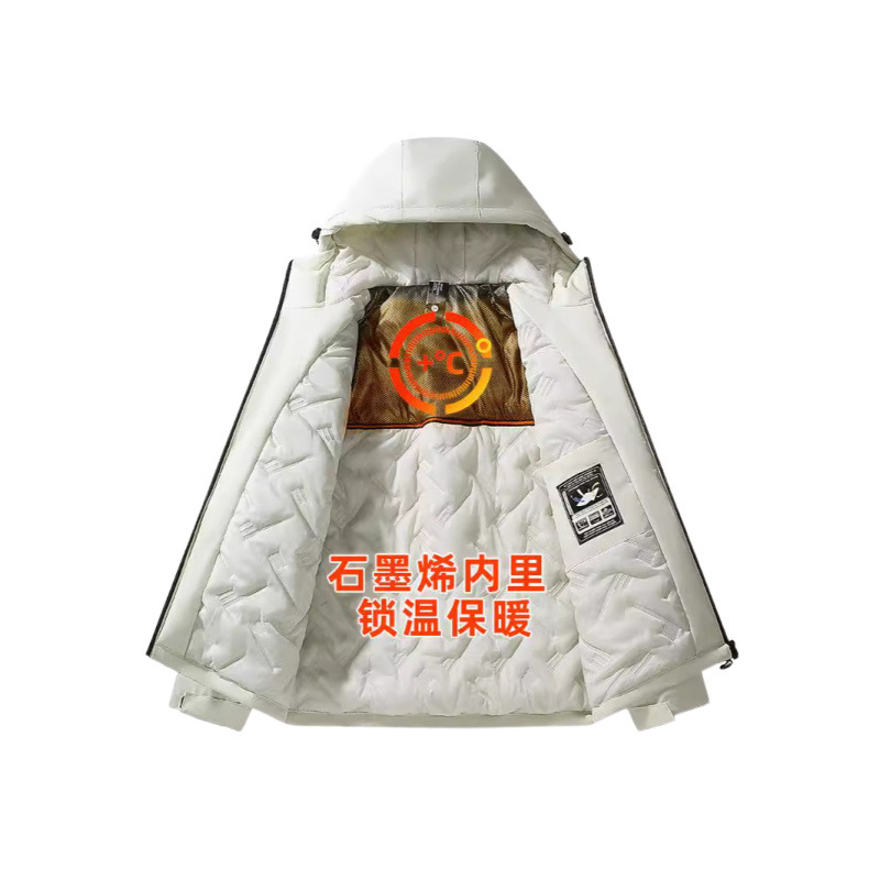 Explosión 745 actualización de grafeno vestir hombre otoño y invierno con camisa de algodón caliente a prueba de viento impermeable escalada