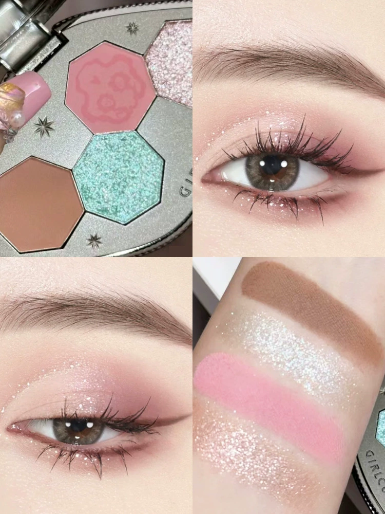 Girlcult [四大发明变色龙幻境眼影盘镜面唇釉眼线胶笔流萤火惹草绿]