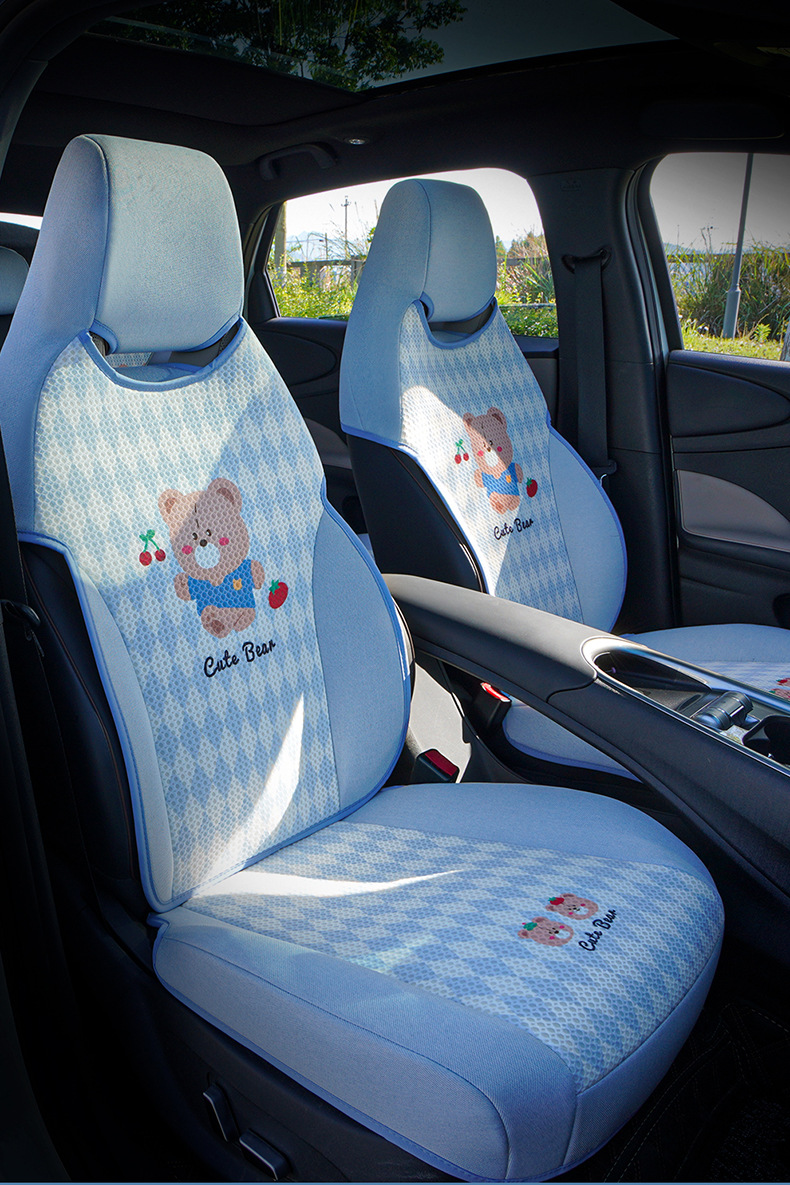 BYD Dolphin Car Seat Cushion Special Seat Cover Seat Cover Half Pack Four Seasons Universal Glory Seat Cover Cartoon