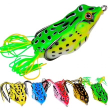 F 34033 Frog lure soft bait simulation set ����·�Ƕ������