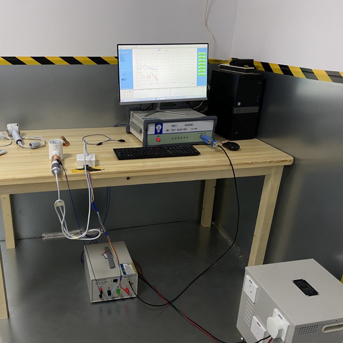 无刷电机EMC认证测试 EMI传导测试仪器9k-30M频率段 周s