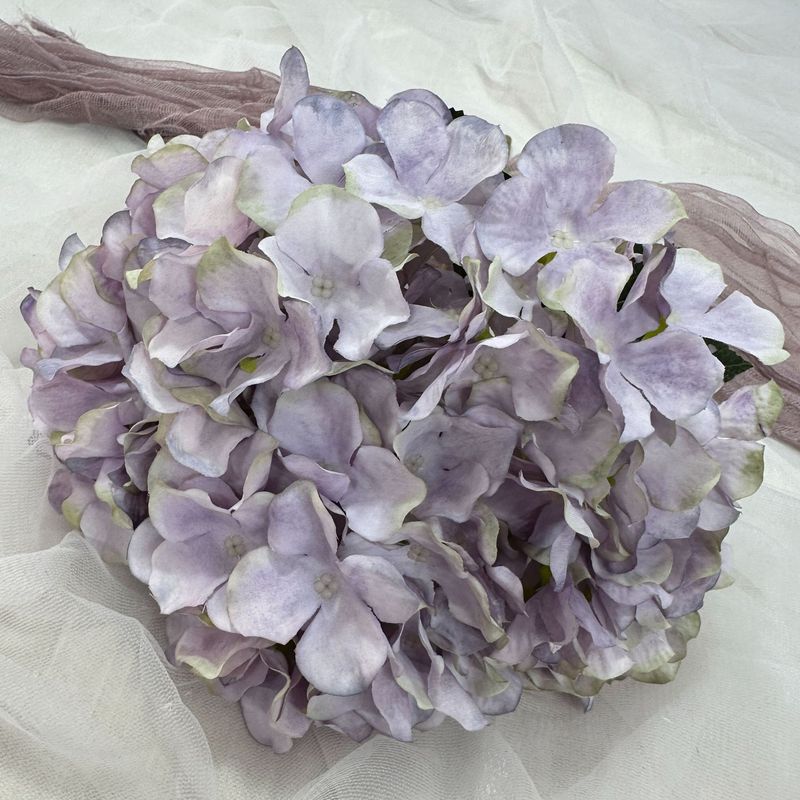 5頭の秋色のイギリス式のアジサイの結婚祝いの道は花の材料の講堂のデパートの花の壁の布の景の家の偽の花の置物を飾ります。|undefined