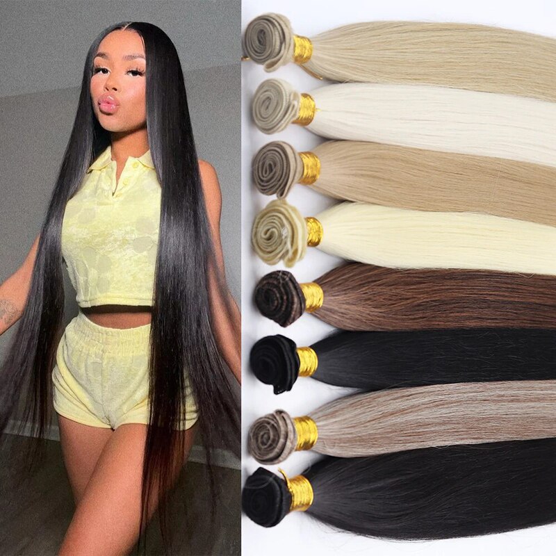 Wig Hair Bundle Straight Hair Chemical Fiber straight hair Curtain Hair Wig Hair Bundle Straight Hair Chemical Fiber straight hair Curtain Hair
