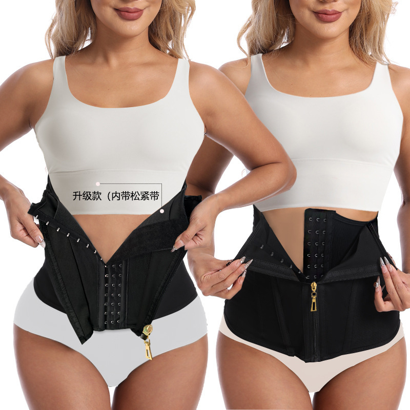 Women's Abdominal Trimmer Waist Trainer Corset Shapewear Plus Size Women's Waist Trainer
