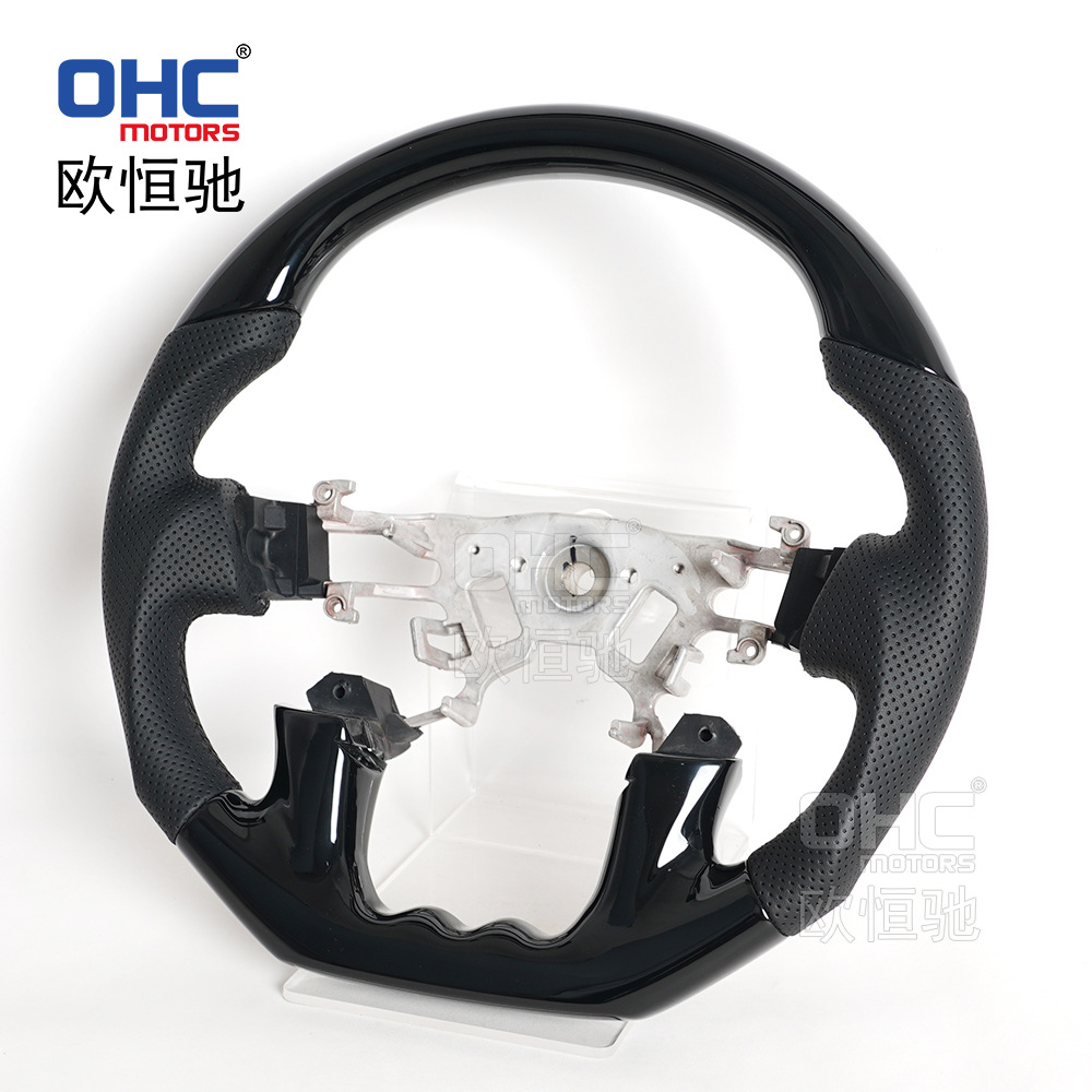 Suitable for Nissan 12-18 Patrol Car Steering Wheel Modification and Upgrade Spray Black Elegant Off-Road Suv Steering Wheel