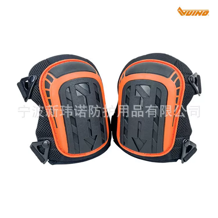 厂家直销 户外劳作五金 汽修工人 劳保护膝 硬壳重型凝胶护具