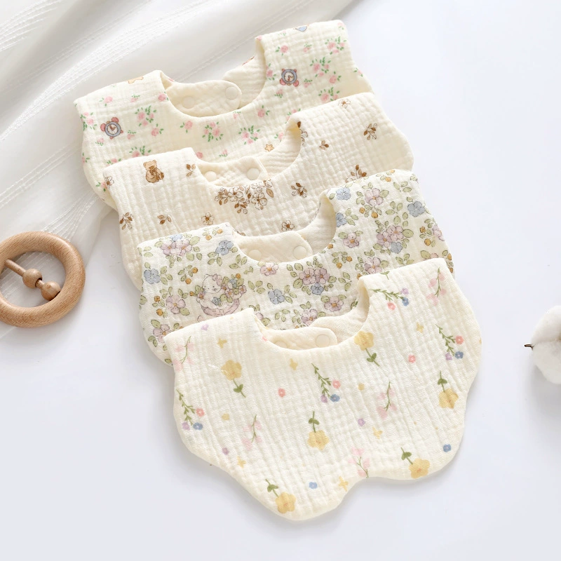 Детский слот-полотенце шесть слоев хлопчатобумажной марли