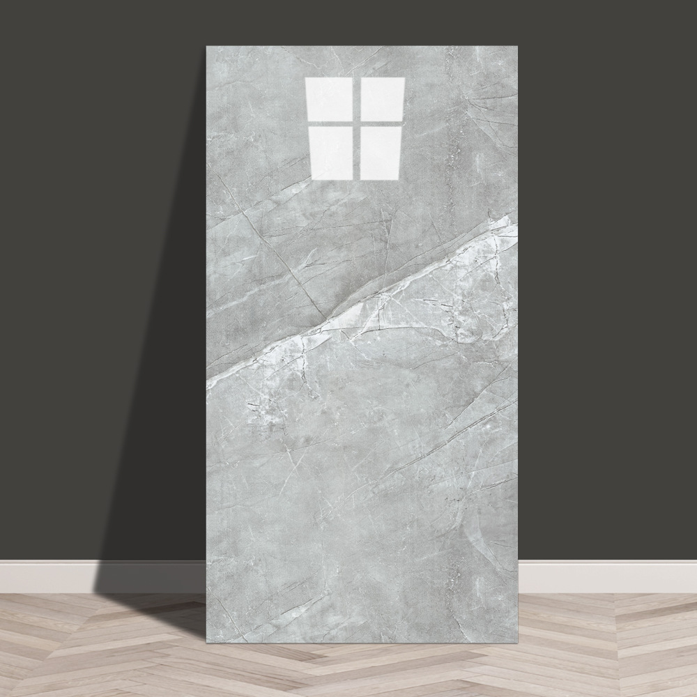 azulejos imitados mármol pegatinas de pared PVC placa de aluminio y plástico decoración papel pintado impermeable a prueba de humedad papel pintado autoadhesivo pegatinas de cocina