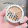 FHFH Tricolor Concealer cover speckle Face dark under-eye circles India face Zhexia recommend girl student fhfh Liquid