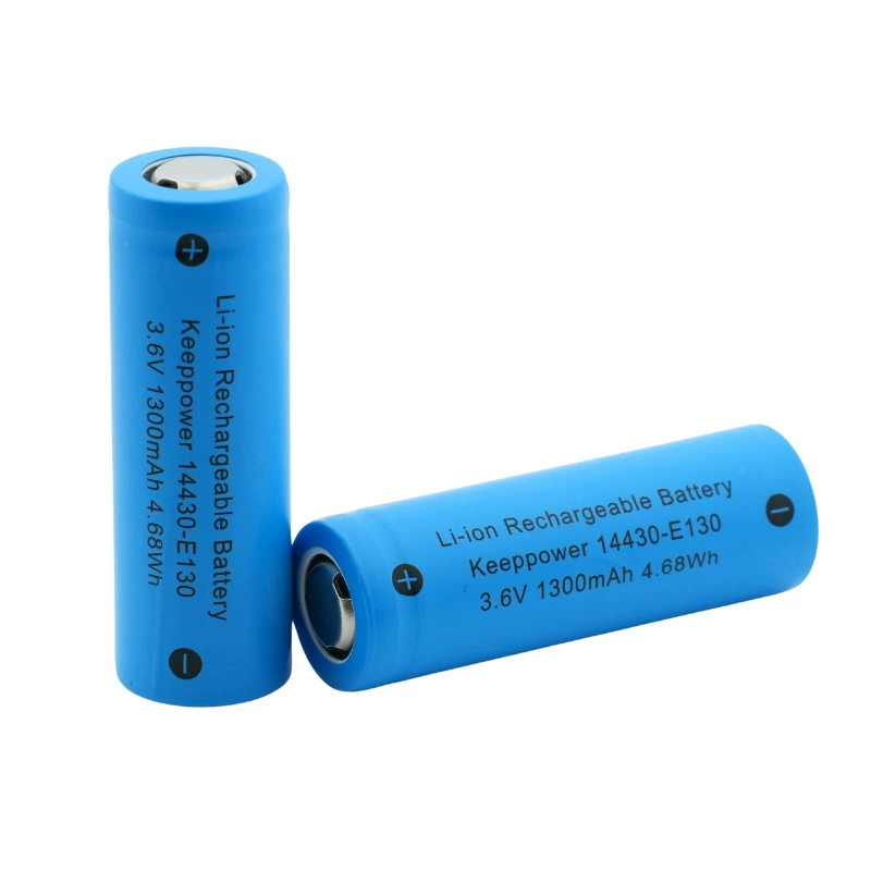 Фонарик Keeppower небольшой с лазером, зарядка от аккумулятора, E130, 6V