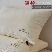 新款A类无荧光抑菌枕头助睡眠护颈椎家用枕芯单只纯苦荞麦壳枕头