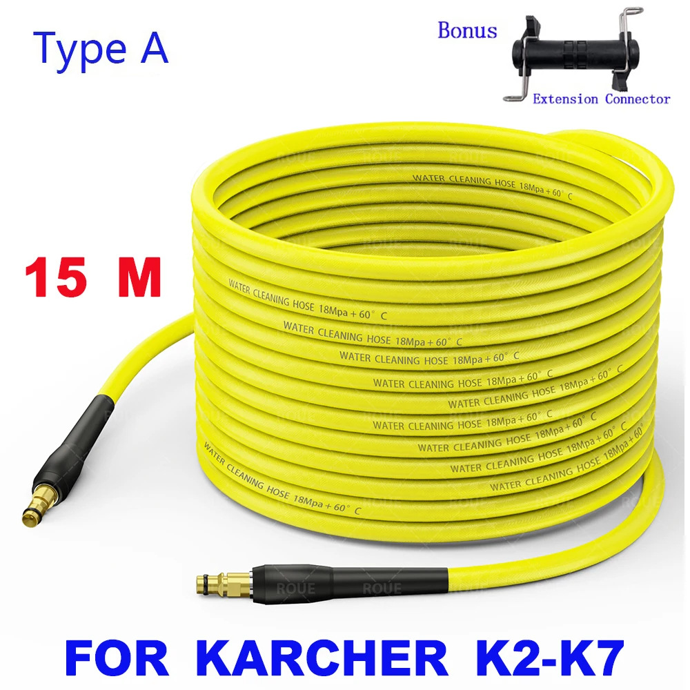 Accesorios de lavadora de alta presión de la serie KAIZHI K, manguera de PVC a prueba de explosiones