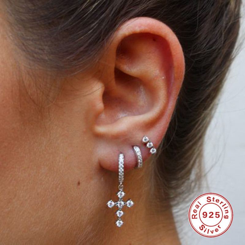 4g Weight 925 Sterling Silver Ear Needle Material 18K Gold Plated Plating Material Drop Earrings, Earrings, Ear Studs Classification 1 Set Quantity Date, Tea Party Occasion Copper Material Geometric Pattern All Seasons Season Women's Gender Elegant, Shiny Style 1 Set Elegant Shiny Geometric Copper 18K Gold Plated Drop Earrings Earrings Ear Studs 13