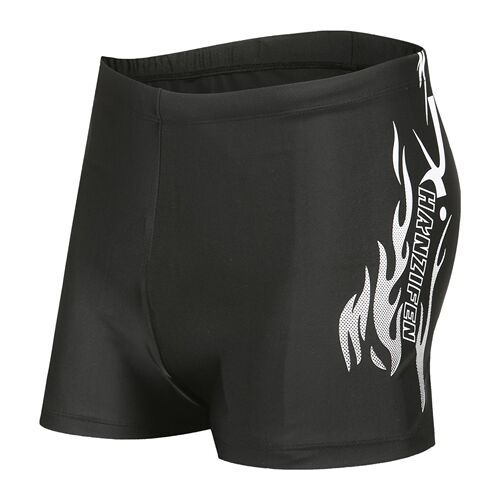 European and American style wholesale swimming trunks men's boxer quick-drying beach trunks adult swimming suit men's swimming cap swimsuit