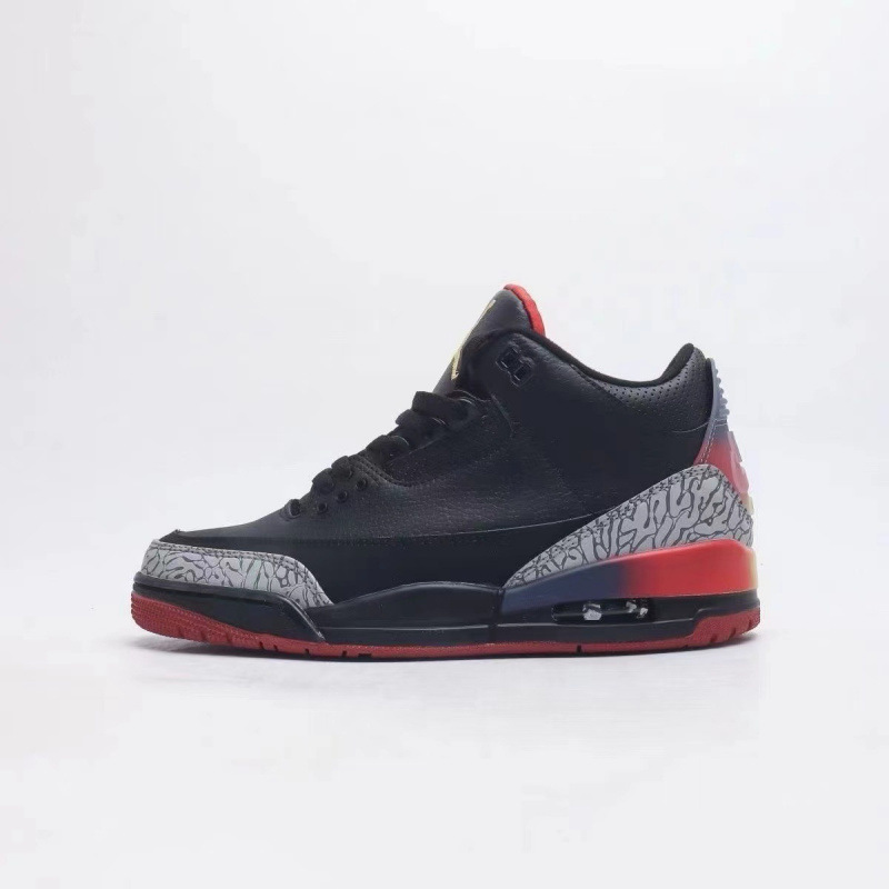 Putian zapatos aj3 hombres y mujeres zapatos de baloncesto negro samurai sonriente Carolina del Norte azul negro púrpura Jiao3 fábrica de zapatos deportivos casuales fuente