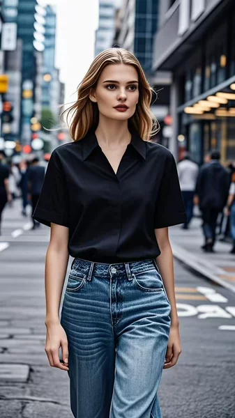 With short sleeve