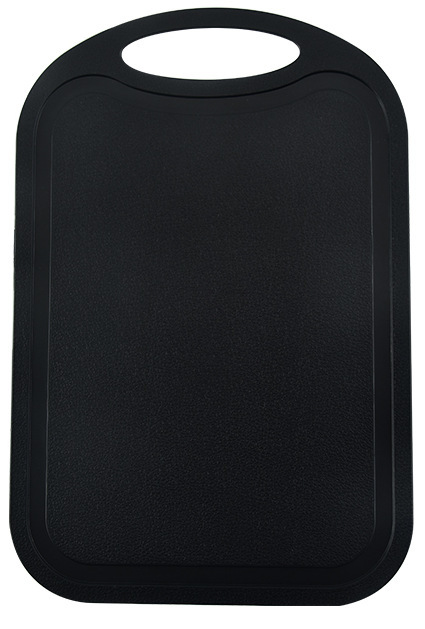 Juego de cuchillos de acero inoxidable para el hogar Juego de siete piezas Cuchillo de frutas de cocina de acero negro Cuchillo de cocina Juego de cuchillos Soporte para cuchillos de plástico Tablero de cortar