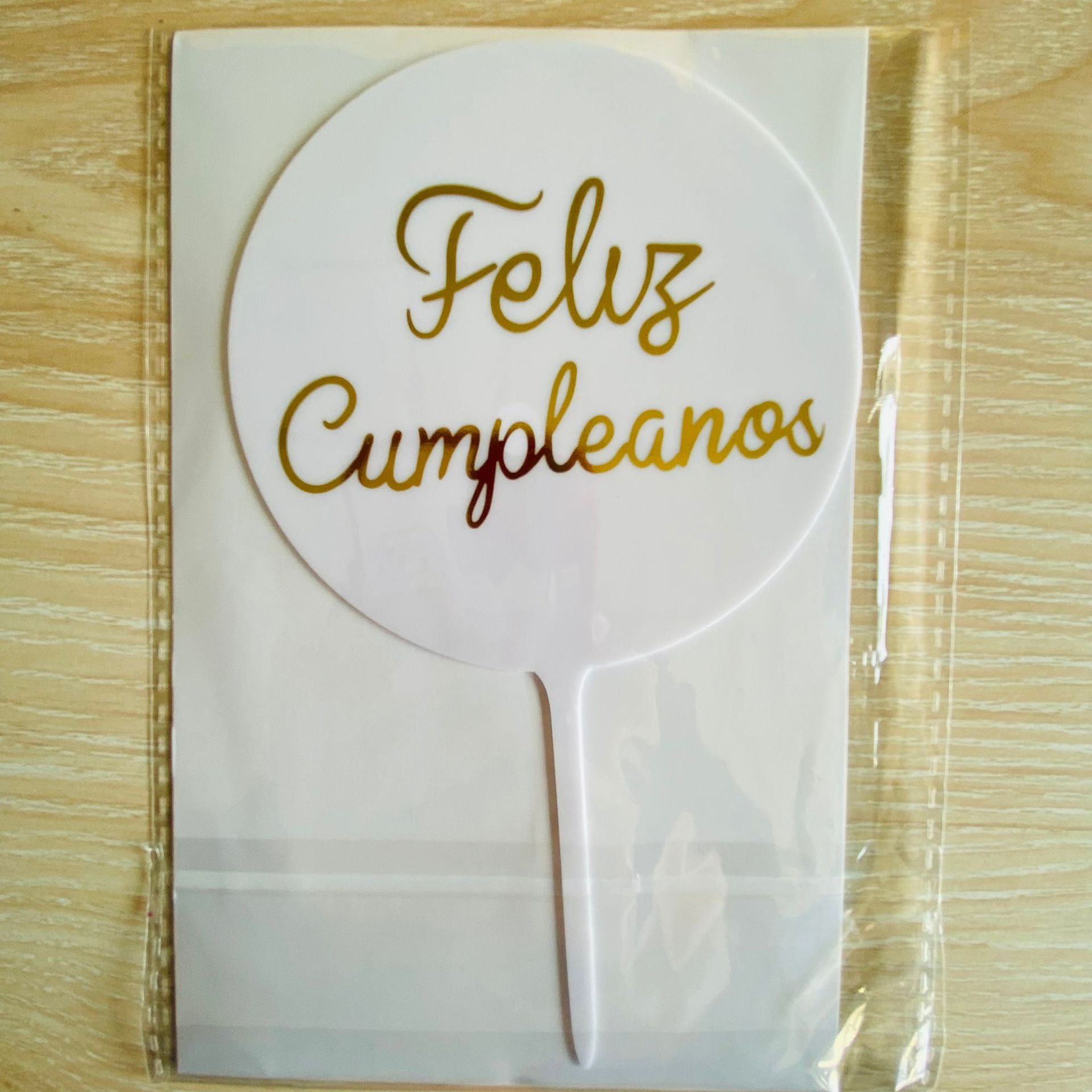 Blanco redondo del gilding occidental