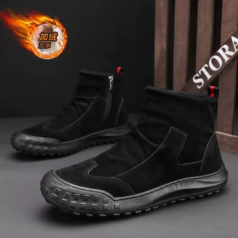 ботинки в стиле martens, дышащие, нескользящие, для досуга, осень, размеры 39–44