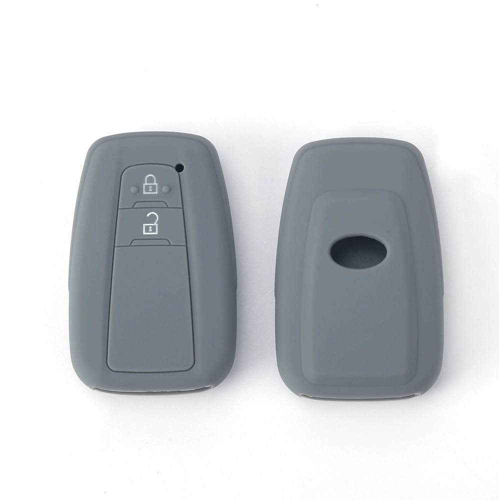 Подходит для Toyota Yize Smart, силиконовый чехол для ключей с 2 ключами, чехол для ключей TOYOTA, защитный чехол для автомобильного пульта дистанционного управления