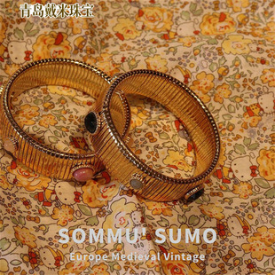 GASͬ����Ȼ��ʯ��觽�ɫ�͹�vintage�������CŮ�p��С�����¯B��