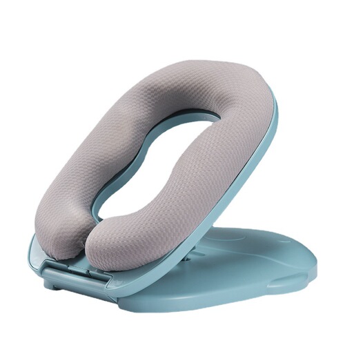 Gold three-speed nap pillow for primary school students, portable folding nap pillow, children's nap pillow, nap pillow