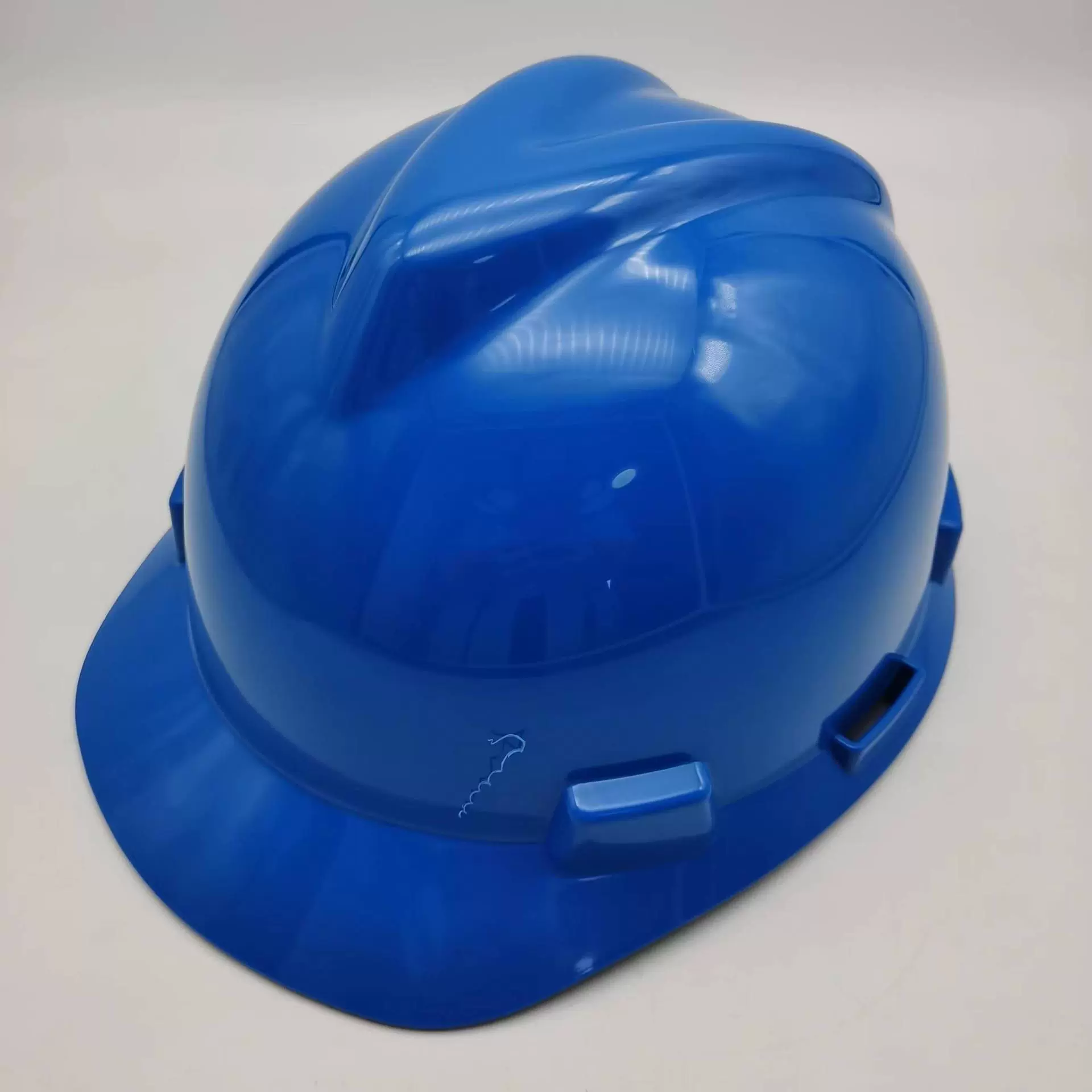 厂家直供V型国标材质安全帽高强度塑料矿工劳保帽轻便欧标