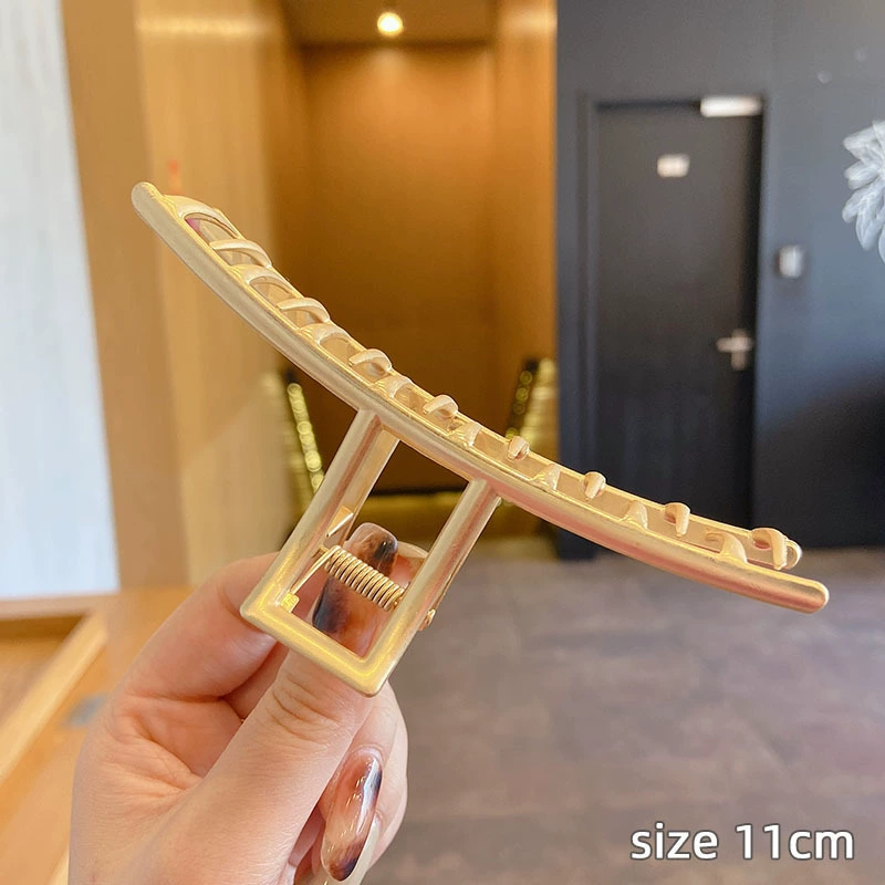 Аcrylic Crab Hair Clip, французский стиль зажим для волос, assorted colors, размеры 4–15 см