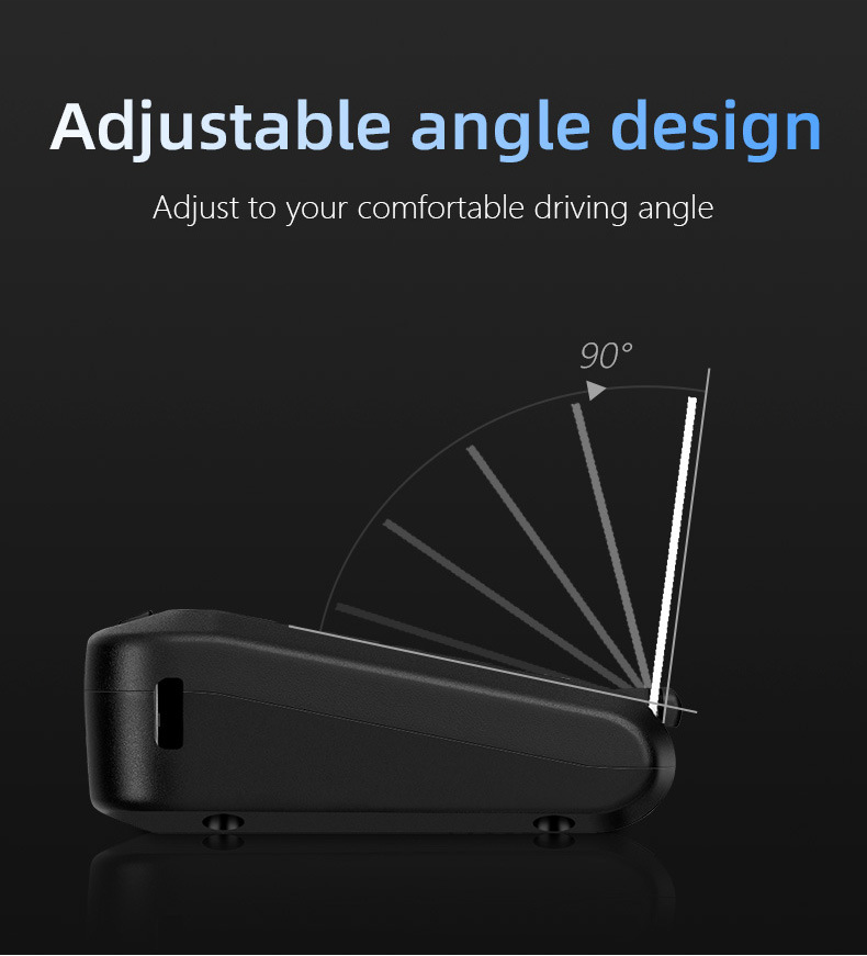 Car Head-Up Display Hd Multi-Function Vehicle-Mounted Hud Speedometer Projector Obd2 Head-Up Display