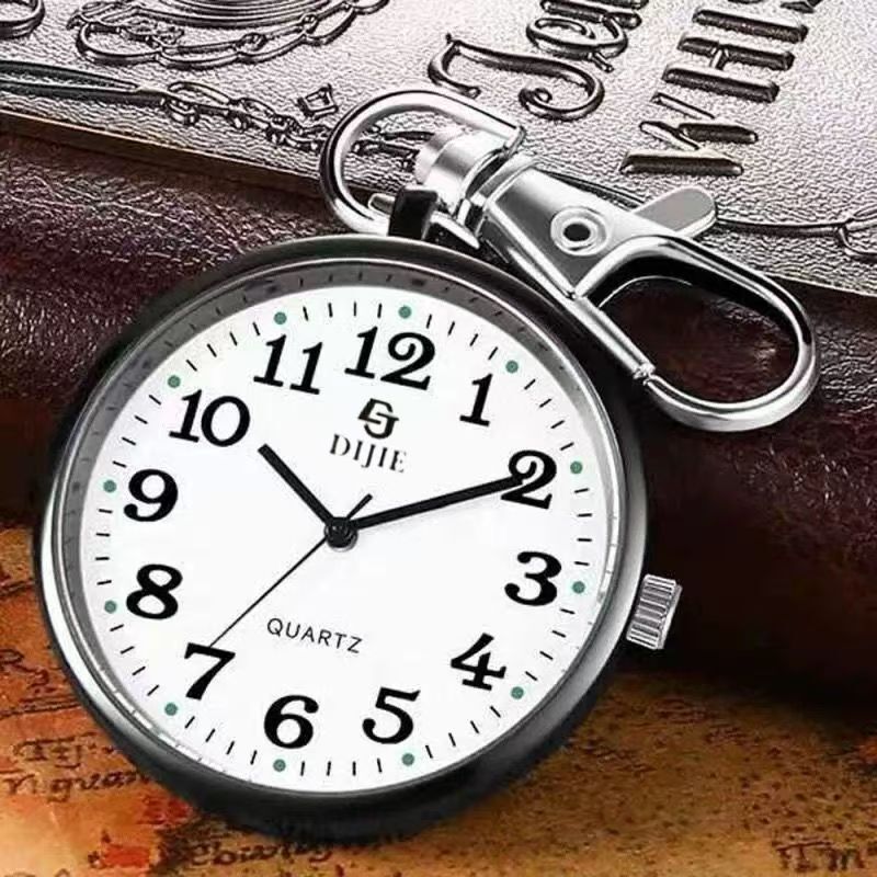 Civil Service Examination Special Men's and Women's Nurse Watches, High School Entrance Examination, College Entrance Examination, Small Pocket Watch, Keychain Quartz Watch
