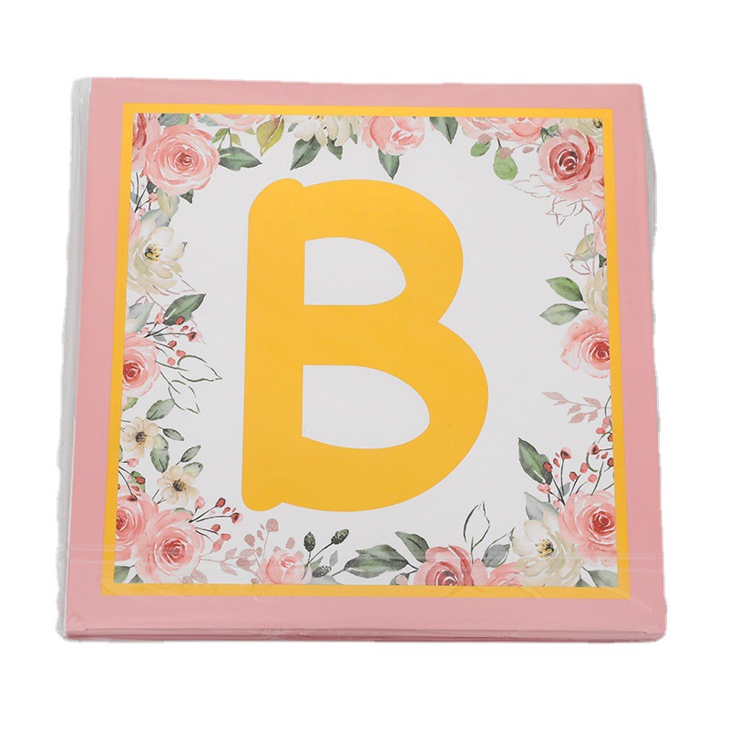 Caja de globo de bebé de oro transfronterizo caja de globo de diseño de escena de propuesta de fiesta de patrón transfronterizo al por mayor