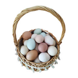 吉祥呈丰硒土鸡蛋30枚/盒 正宗果园散养农家生鸡蛋健康营养原生态