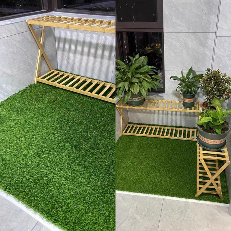 césped simulado aislamiento térmico decoración césped artificial césped plástico césped falso césped verde boda ingeniería de aislamiento térmico azotea image 3