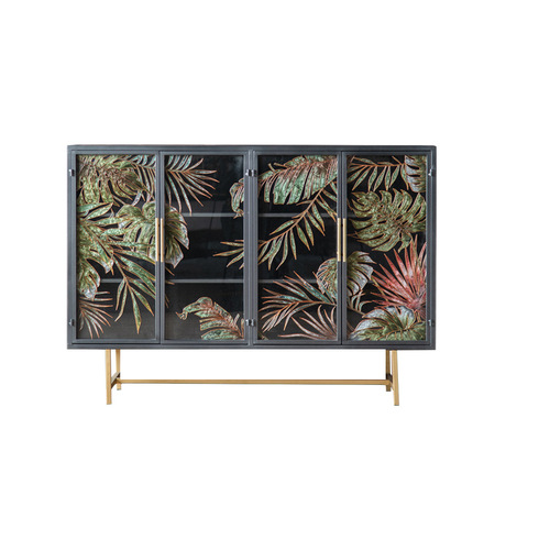 American-style entryway console cabinet, iron tea water cabinet, living room cabinet, retro dining side cabinet, shop display window, decorative cabinet