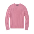Sweater round neck pink black label